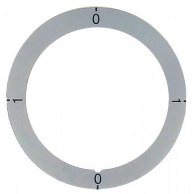 knob dial plate graduated