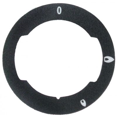 knob dial plate gas tap without ignition flame ED ø 62mm ID ø 42mm
