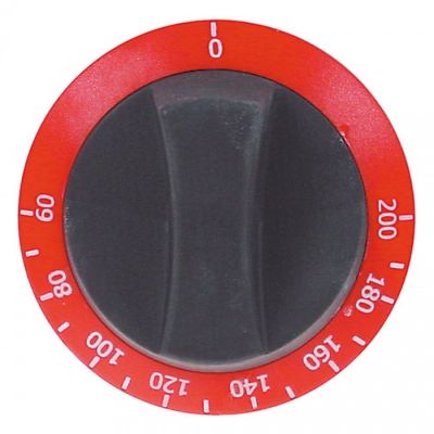 knob symbol thermostat t.max. 200°C ø 76mm - Code 112036