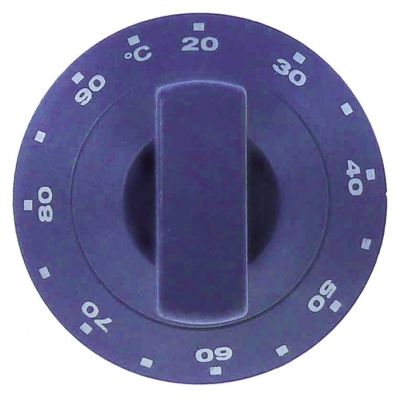 knob gas thermostat t.max. 90°C temperature range 20-90°C ø 60mm