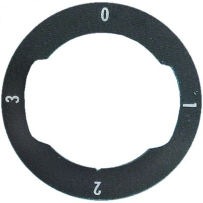 knob dial plate switch 4-position ED ø 62mm ID ø 42mm