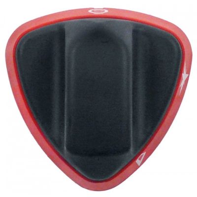 Disc autoadeziv cu simbol pentru valva de gaz NOVASIT ø 65 mm, ax ø 8x6,5 mm, tesitura sus - 112193