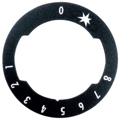 knob dial plate gas thermostat 1-8