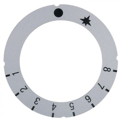 Disc autoadeziv cu gradatii 1-8, ø 63 x 45,5 mm - 112209