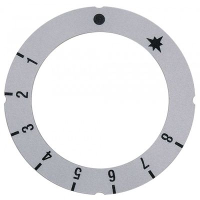 Disc autoadeziv cu gradatii 1-8, ø 63 mm - 112210