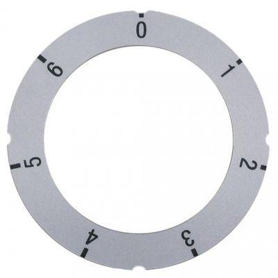 Disc autoadeziv cu gradatii 0-1-2-3-4-5-6, diametru ø 63 x 45,5 mm - 112213