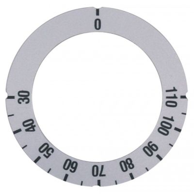 Disc cu simboluri autoadeziv 30-110°C, ext. ø 63 mm - 112216
