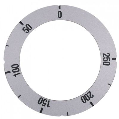 Disc autoadeziv cu simboluri pentru termostat 50-250°C, rotatie 270° - 112219