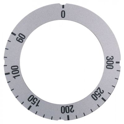 Disc autoadeziv cu simboluri pentru termostat 60-300°C, rotatie 270° - 112220