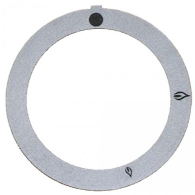knob dial plate silver - Code 112285