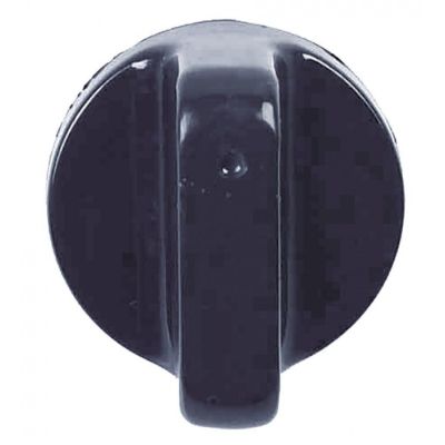 Buton ø 36 mm, ax ø 5 x 5 mm, negru - 112291