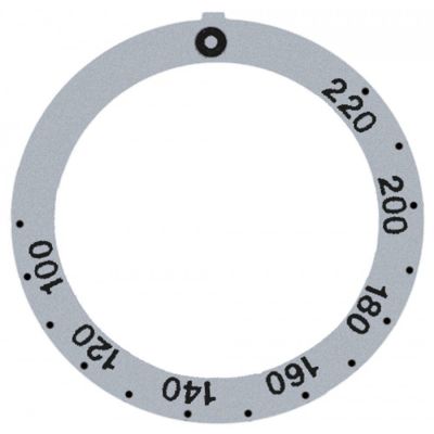 Disc autoadeziv, indicator pentru buton, t.max. 220°C - 112399