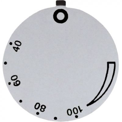 Disc autoadeziv cu simbol 40-150°C, ext ø 45 mm - 112422