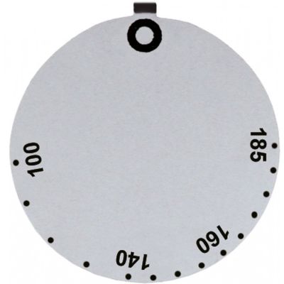 Disc autoadeiv cu simbol 100-185°C, ext ø 45 mm - 112423