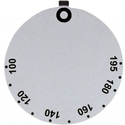 Disc autoadeziv cu simbol 100-195°C, ext ø 45 mm - 112424