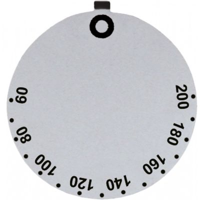 Disc autoadeziv cu simbol 60-200°C, ext ø 45 mm - 112425