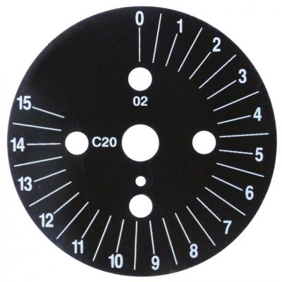 Disc indicator, 15 min - Cod 112577
