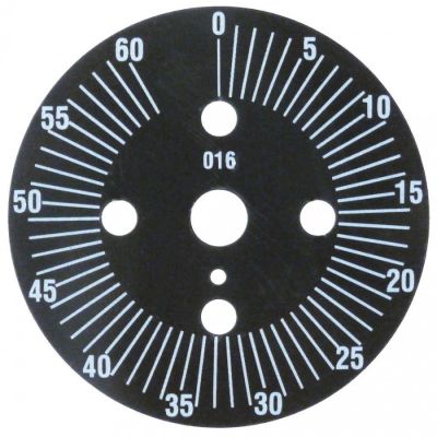 Disc indicator, 60 min - Cod 112583
