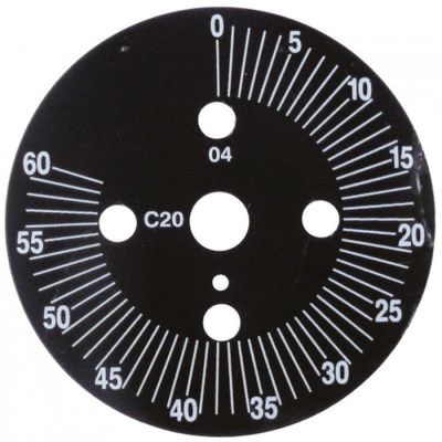 Disc indicator, 60 min - Cod 112589