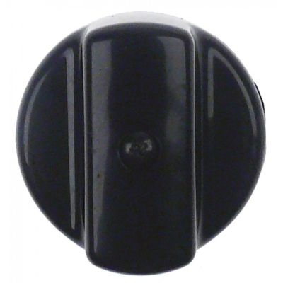 knob ø 42mm H 22mm black shaft diameter 5x5mm