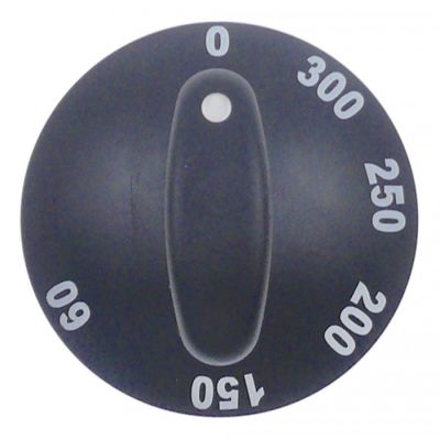 Buton temperatura 60-300 °C, ø 65 mm, ax ø 6x4,6 mm - 112628
