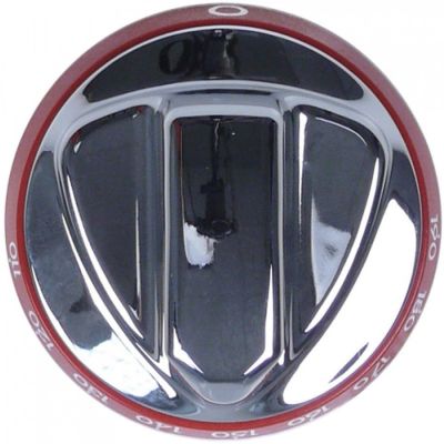 Buton termostat 110-190°C, ø 72 mm, ax ø 6x4,6 mm, tesitura sus - 112635