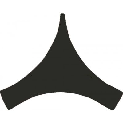 knob dial plate universal black