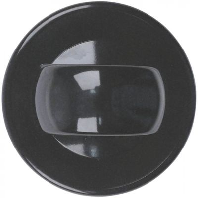 knob without dial plate ø 70mm shaft ø 8x6,5mm shaft flat left/right black