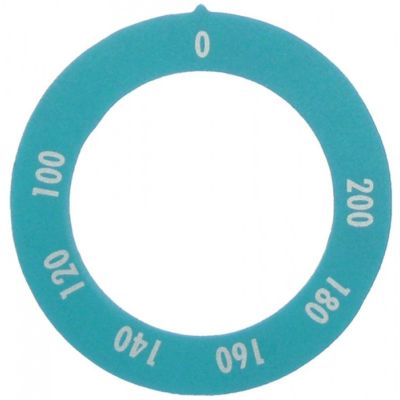 Disc autoadeziv cu simbol 100-200°C, ext ø 50 mm, int ø 34 mm - 112682