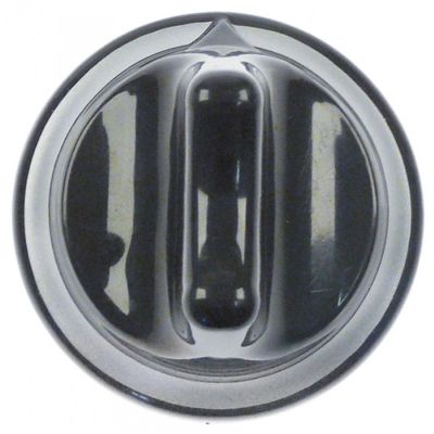 knob zero mark ø 54mm shaft ø 6x4,6mm shaft flat upper black