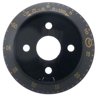 dial fascia 0-120 for timer ø 58mm
