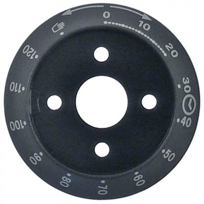 dial fascia 0-120min for timer ø 58mm