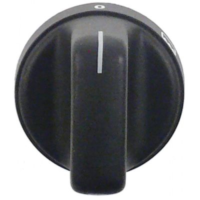 knob  ø 49,5mm shaft ø mm black