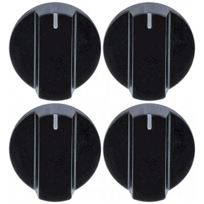 buton comutator poziția zero ø 47mm ax ø 6x4,6mm aplatizare dreapta negru
