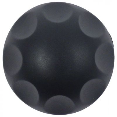 buton universal ø 60mm ax ø 6x4mm negru