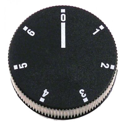 Buton pentru selector cu 7 pozitii, ø 42 mm - 112925