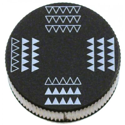 knob symbol toaster ø 42mm shaft ø 6x4,6mm - Code 112930