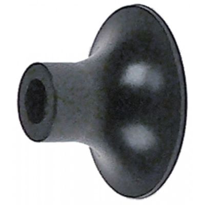 mushroom cap handle thread M5 handle ø 30mm L 19mm plastic black
