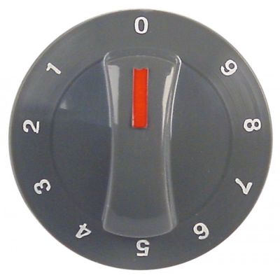 knob symbol energy regulator 1-9 ø 71mm - Code 113009
