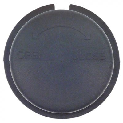 knob AUF/ZU ø 51mm shaft ø 6,5mm grey