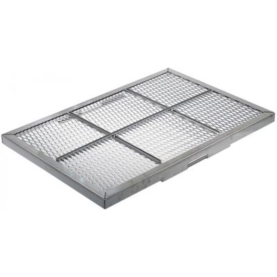 Grilaj pentru roca vulcanica 685 x 465 mm, H 37 mm - 211005