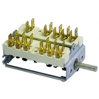 operation switch changeover switch 5-poles 16A - Code 300019