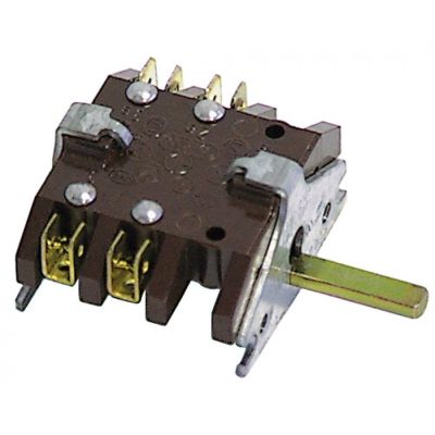 operation switch 2 operating positions operation switch sequence 0-1 16A shaft ø 6x4,6mm