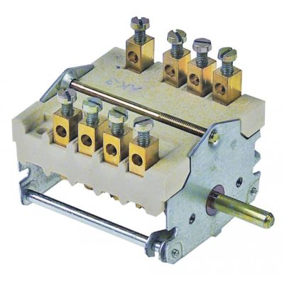 operation switch screw connection 3NO/1CO switching sequence 0-1-2-3 32A shaft ø 6mm
