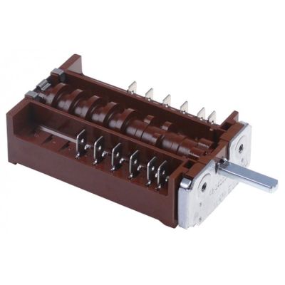 operation switch 4 operating positions 5NO switching sequence 0-1-2-3 16A shaft ø 6x4,6mm