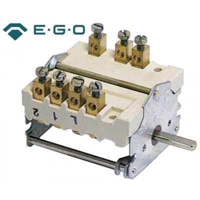 Intrerupator rotativ - selector cu 4 pozitii 0-1-2-3, contacte 32 A, EGO 43.24232.000 - 300103
