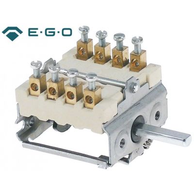 Comutator 4 pozitii 0-1-2-3, 16 A, 250 V, ax 6x4.6 mm - 300210