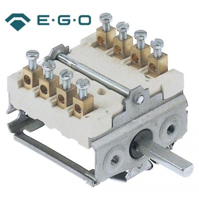 operation switch 4 operating positions 16A shaft ø 6x4,6mm shaft length 23mm