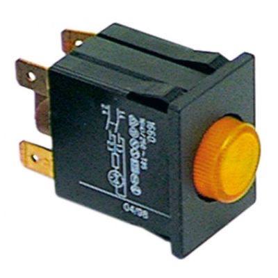 Intrerupator cu Buton 30x22 mm - Cod 301043