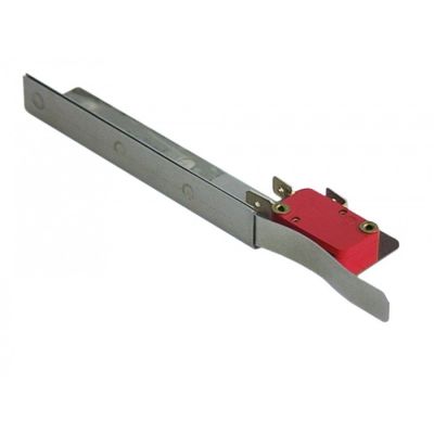 microswitch with lever 250V 10A 1CO connection male faston 6,3mm